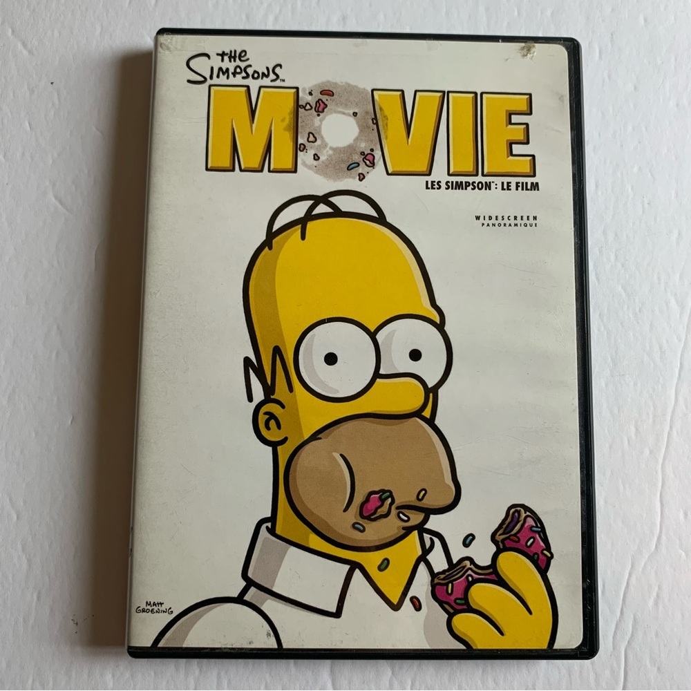 The Simpsons Movie DVD